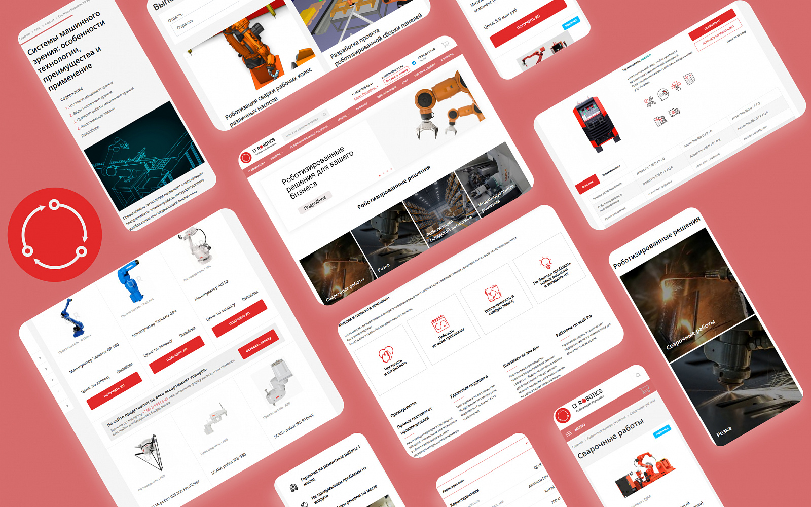 SEO и GEO для LT Robotics